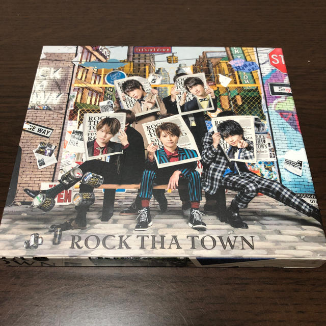 Sexy Zone(セクシー ゾーン)のSexyZone ROCK THA TOWN CD+DVD エンタメ/ホビーのCD(ポップス/ロック(邦楽))の商品写真