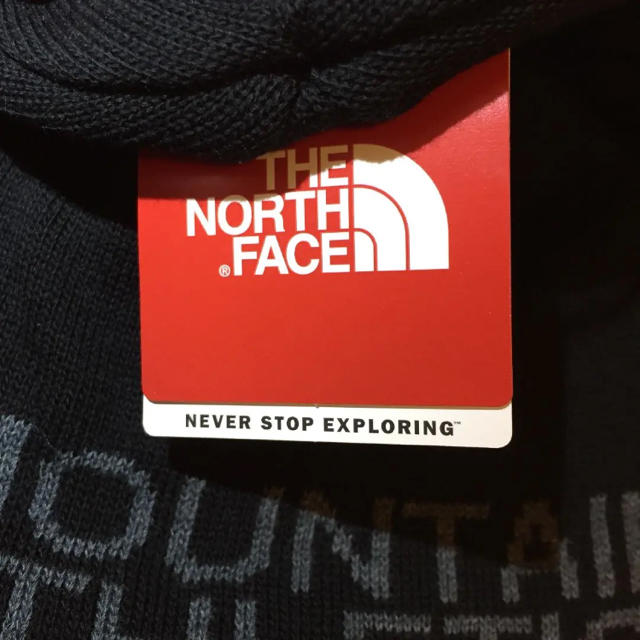 THE NORTH FACE(ザノースフェイス)のノースフェイス ユニセックス  ニット帽 ブラック 新品 メンズの帽子(ニット帽/ビーニー)の商品写真