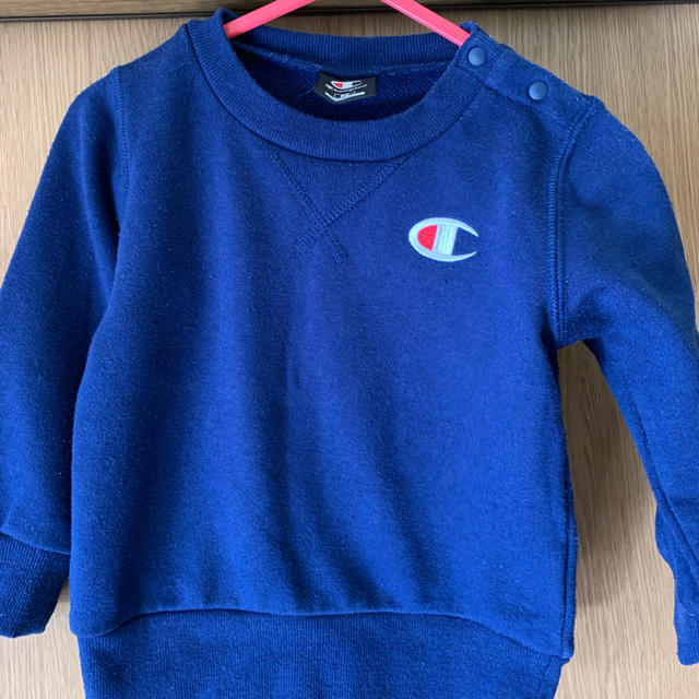 Champion(チャンピオン)のChampion スウェット 上下 90 キッズ/ベビー/マタニティのキッズ服男の子用(90cm~)(その他)の商品写真