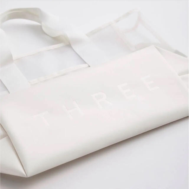 THREE(スリー)のTHREE ノベルティ クリアトートバッグ レディースのバッグ(トートバッグ)の商品写真