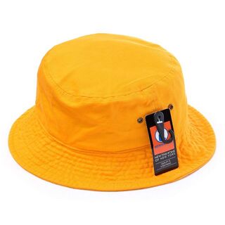 新品 ニューハッタン バケットハット ゴールド L/XL 帽子(ハット)