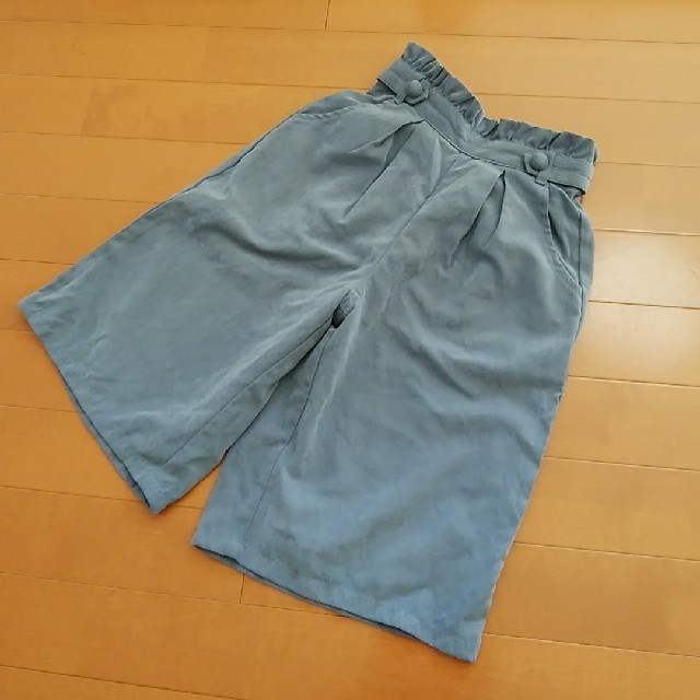 美品　ワイドパンツ　サイズ120 キッズ/ベビー/マタニティのキッズ服女の子用(90cm~)(パンツ/スパッツ)の商品写真