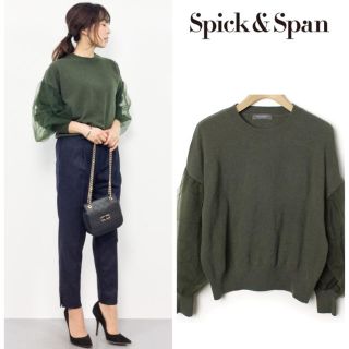 スピックアンドスパン(Spick & Span)の2017AW スピック&スパン カシミヤ混ニット(ニット/セーター)