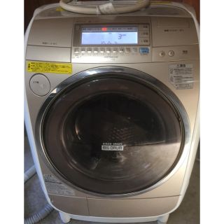 ヒタチ(日立)の日立 ヒートリサイクル風アイロン ビックドラム BD-V3200 送料込(洗濯機)