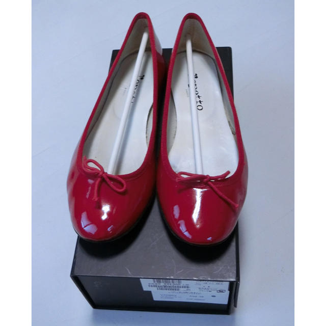 repetto - repetto レペット 赤いエナメルのバレエシューズ38 32，000 ...