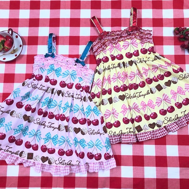 ラウンド Temple Shirley - 120 110 ピンク チェリーチョコ シャーリー