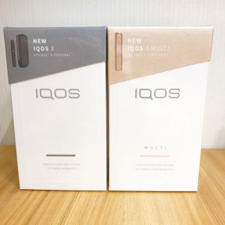 アイコス(IQOS)の新型アイコス IQOS3 セット (IQOS3+IQOS3 MULTI マルチ)(タバコグッズ)