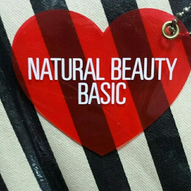 NATURAL BEAUTY BASIC(ナチュラルビューティーベーシック)のﾅﾁｭﾋﾞｭｰ ﾐﾆﾊﾞｯｸﾞ レディースのバッグ(トートバッグ)の商品写真