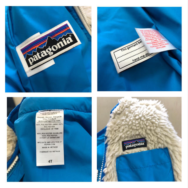 patagonia(パタゴニア)のパタゴニア ブルゾン 4T キッズ/ベビー/マタニティのキッズ服女の子用(90cm~)(コート)の商品写真