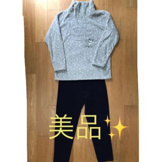 ユニクロ(UNIQLO)の【送料込み】新品✨UNIQLOスヌーピーフリースセットLサイズ(ルームウェア)