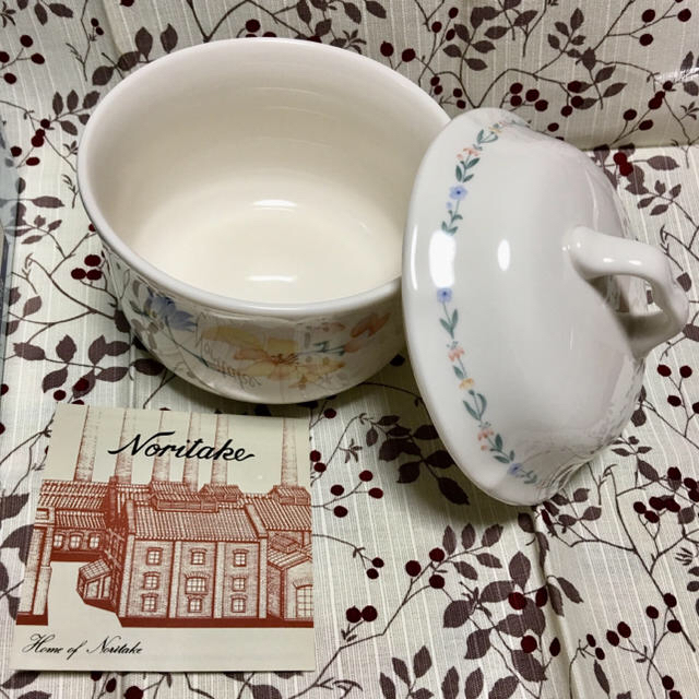 Noritake(ノリタケ)のノリタケ  7912 AMERICAN FLOWES ガラ キュイジーヌ インテリア/住まい/日用品のキッチン/食器(食器)の商品写真