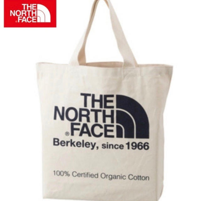 THE NORTH FACE(ザノースフェイス)のノースフェイス THE NORTH FACE オーガニックコットン トート  黒 レディースのバッグ(トートバッグ)の商品写真