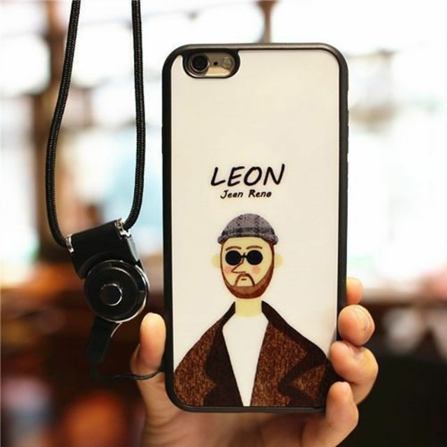 LEON 柄iPhoneケース　レオン　マチルダの通販 by すなふきん's shop｜ラクマ