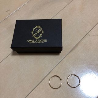 アヴァランチ(AVALANCHE)のAVALANCHE GOLD&JEWERY ピアス 10k 20mm(ピアス(両耳用))