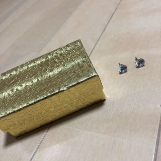 アヴァランチ(AVALANCHE)のAVALANCHE GOLD&JEWERY ホワイトゴールド ピアス 14k(ピアス(両耳用))