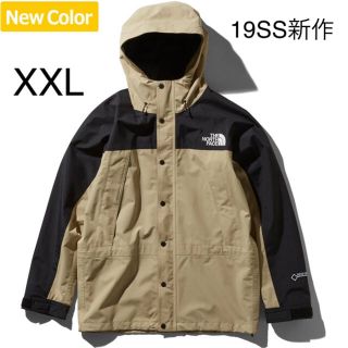 ザノースフェイス(THE NORTH FACE)の【XXL】ノースフェイス 19SS マウンテンライトジャケット ツイルベージュ(マウンテンパーカー)