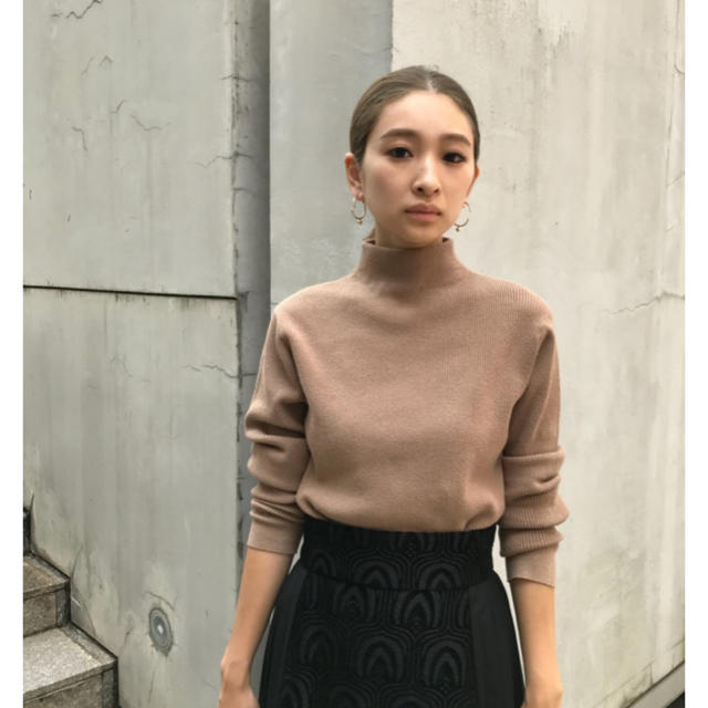 RIM.ARK 18AW ハイネックリブニットトップス  リムアーク