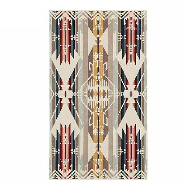 PENDLETON(ペンドルトン)の新品 ペンドルトン ブランケット 大判 タオル ホワイトサンド キャンプ ラグ インテリア/住まい/日用品の寝具(毛布)の商品写真