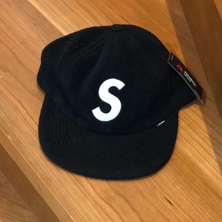 シュプリーム(Supreme)のPOLARTEC®︎ S LOGO 6-PANEL BLACK(キャップ)