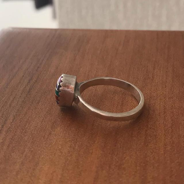 インディアンジュエリー シルバーリング 指輪 レディースのアクセサリー(リング(指輪))の商品写真
