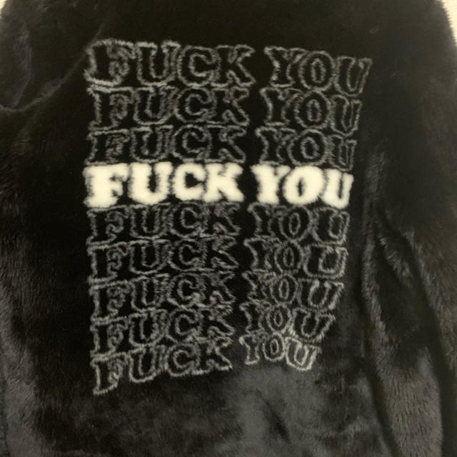 Supreme(シュプリーム)のsupreme fuck you faux fur coat ヒステリックグラマ レディースのジャケット/アウター(毛皮/ファーコート)の商品写真