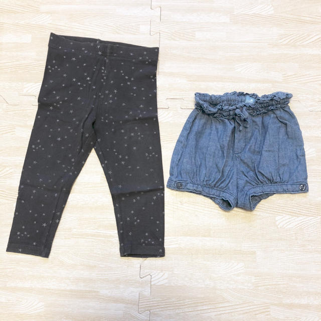 NEXT(ネクスト)のnextスパッツ baby gap かぼちゃパンツ90センチ キッズ/ベビー/マタニティのキッズ服女の子用(90cm~)(パンツ/スパッツ)の商品写真