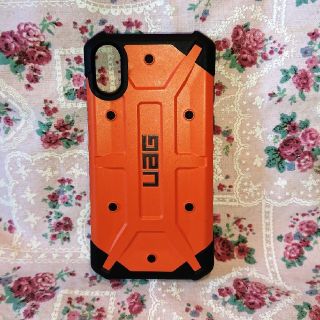 アイフォーン(iPhone)のﾑｯﾁｮ様専用☆UAG iPhone XS☆Xスマホケース☆Apple☆オレンジ(iPhoneケース)