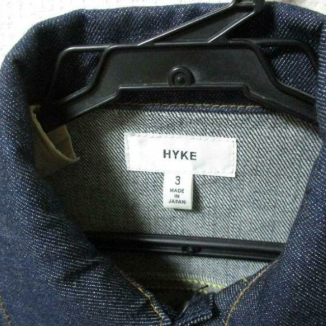 HYKE(ハイク)のHYKE
ハイク
デニムジャケット レディースのジャケット/アウター(Gジャン/デニムジャケット)の商品写真