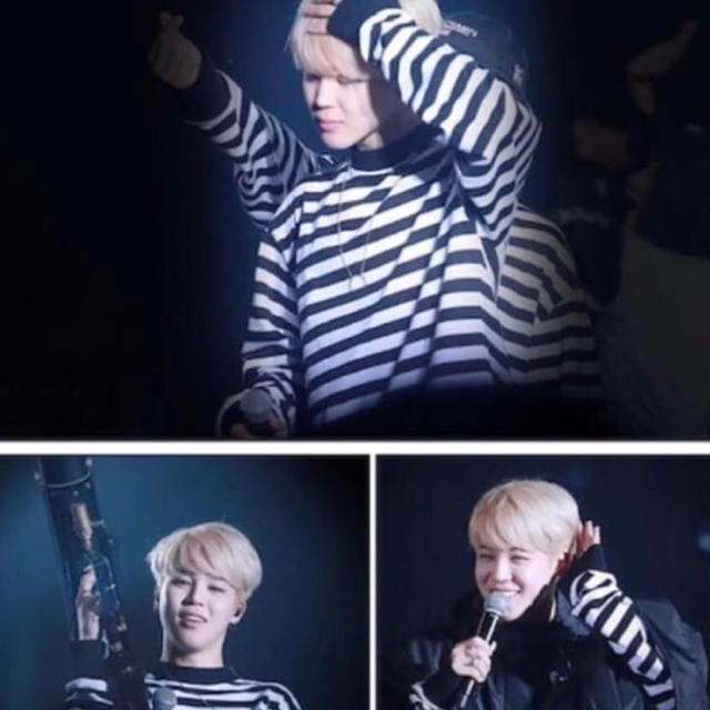 期間限定】防弾少年団 BTS ジミン 着用 ボーダー ロンTの通販 by 期間限定】防弾少年団 BTS ジミン 着用 ボーダー ロンTの通販 by