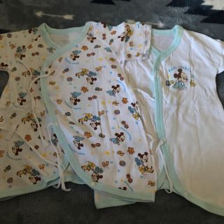 ディズニー(Disney)の専用   Disneyミッキー肌着50-60新生児男の子未使用あり‼️(肌着/下着)