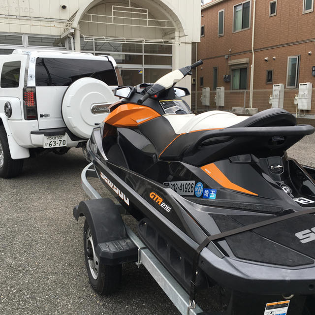 seadoo GTR215???? 2014年 トレーラー付きアワー40 低走行