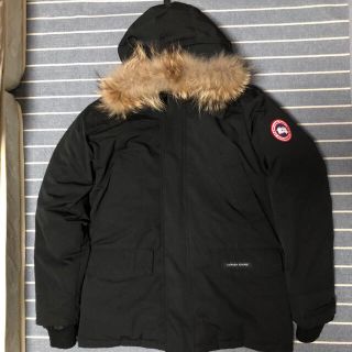 カナダグース(CANADA GOOSE)の【最終値下げ‼︎】カナダグース ダウン M ブラック メンズ(ダウンジャケット)