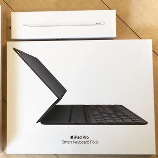 アップル(Apple)のなみ様専用iPad pro 12.9第3世代用 純正ペンシル キーボード(タブレット)