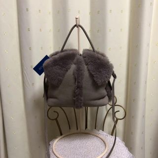 最終お値下げ☆未使用☆POTIOR☆ムートン2wayバッグの通販 by