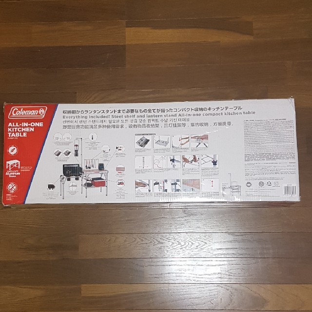 Coleman(コールマン)のコールマン　キッチンテーブル　未使用品 スポーツ/アウトドアのアウトドア(テーブル/チェア)の商品写真