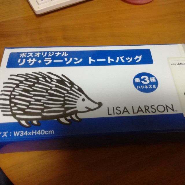 Lisa Larson(リサラーソン)のリサラーソン　トートバッグ　ハリネズミ レディースのバッグ(トートバッグ)の商品写真