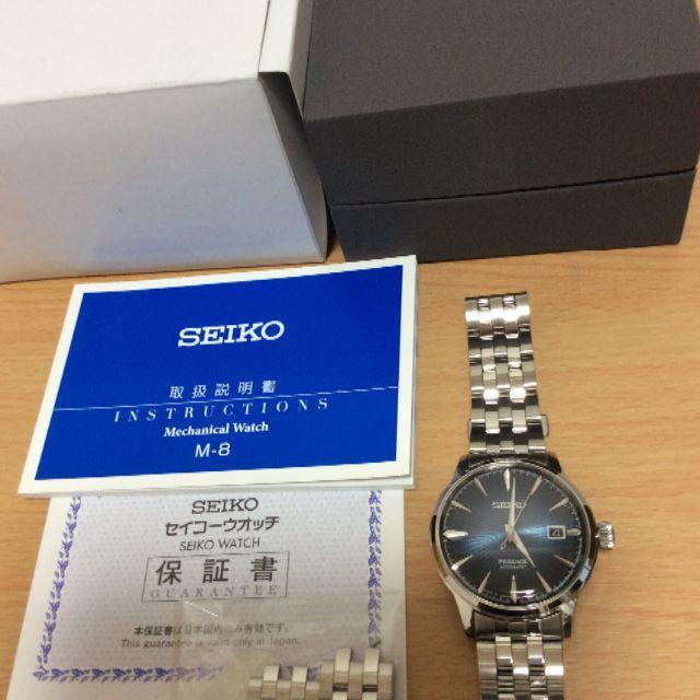 美品 SEIKO 4R35-01T0 セイコー プレザージュ カクテル 時計