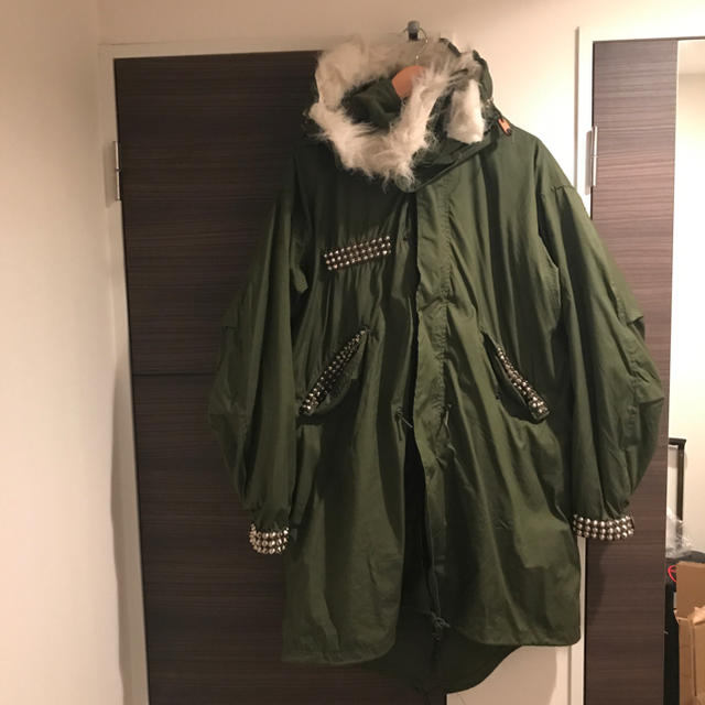 新到着 美品 モッズコート Zac Bargas Remake 鋲 yi×hlvtc 激安通販
