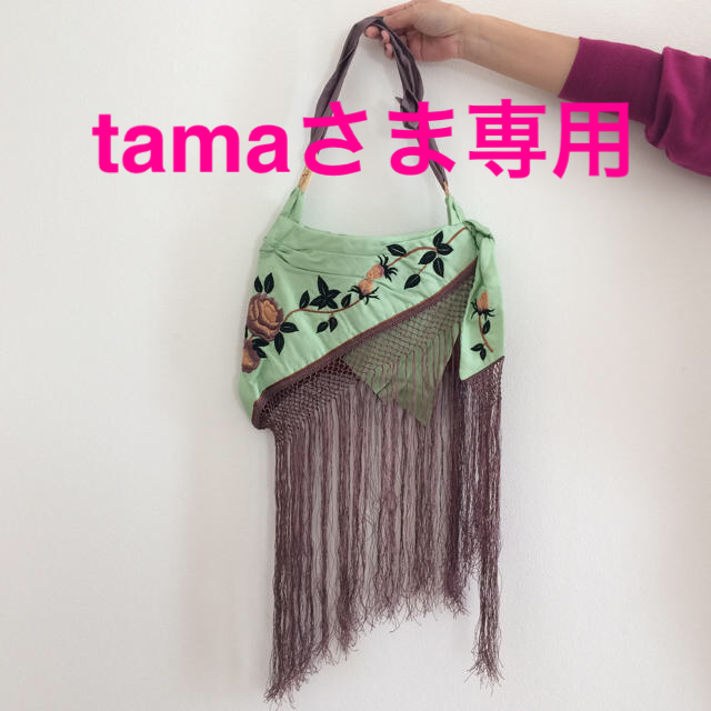 tamaさま専用／JAMIN PUECH 刺繍ショルダーバッグ