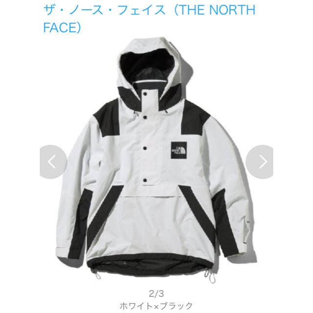 M レイジ ジーティーエックスシェルプルオーバー WK ノースフェイス TNF