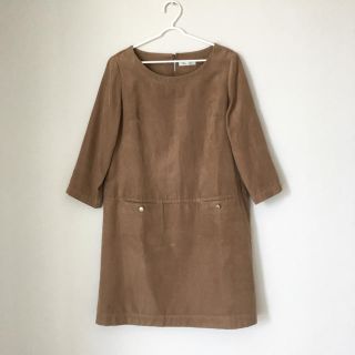 ノーリーズ(NOLLEY'S)の【キャット様専用】スエード調ワンピース☆ノーリーズ(ひざ丈ワンピース)