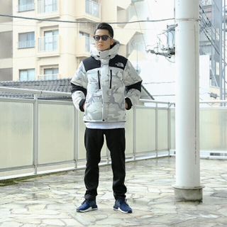 THE NORTH FACE - バルトロライトジャケット ホワイトカモ 迷彩 白の