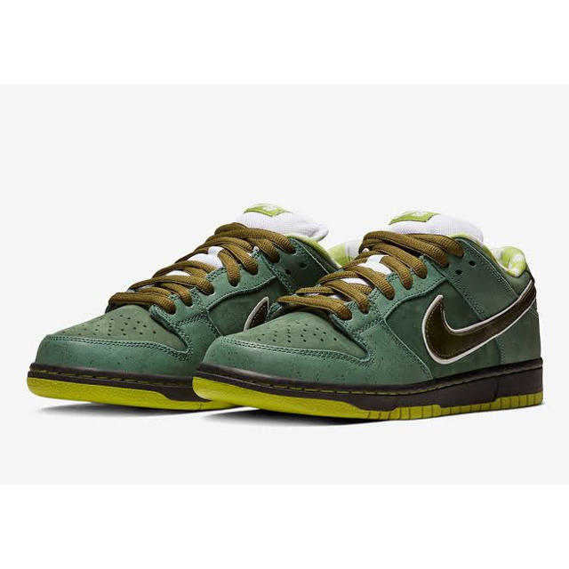 25cm Concepts Dunk Low SB Green Lobster