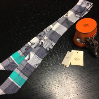 エルメス(Hermes)のエルメス ツイリー チェック柄(バンダナ/スカーフ)