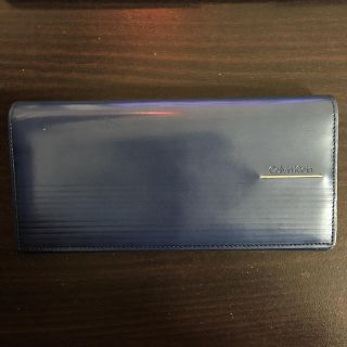 カルバンクライン(Calvin Klein)のCalvinKlein メンズ 長財布 紺(長財布)