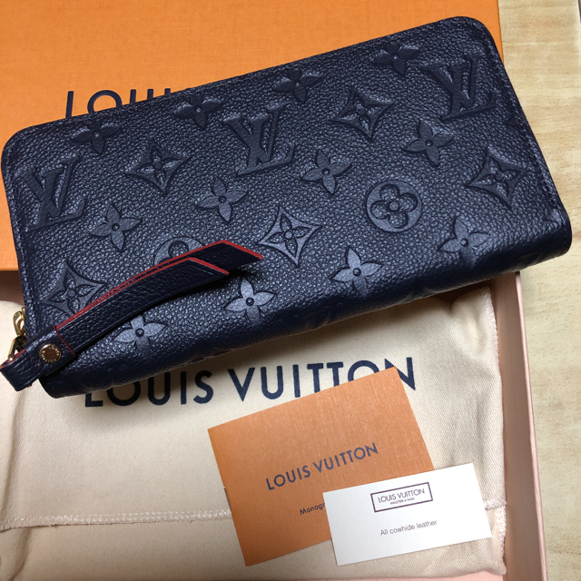 新作モデル  ルイヴィトン - VUITTON LOUIS アンプラント 極美品 正規品 長財布 ジッピーウォレット 財布