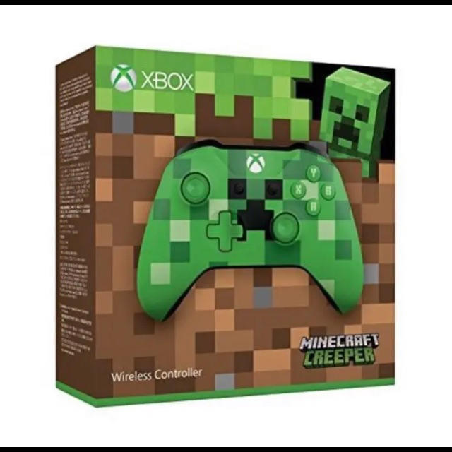 ゲームソフト/ゲーム機本体Xbox oneワイヤレスコントローラー (Minecraft Creeper)