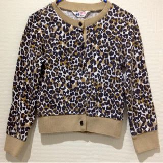 エイチアンドエム(H&M)のH&M(kids)ヒョウ柄カーディガン(その他)