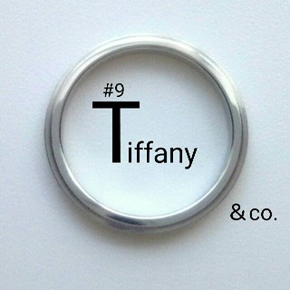 ティファニー(Tiffany & Co.)のTiffany ミルグレイン リング 指輪 結婚 婚約 プラチナ pt シンプル(リング(指輪))