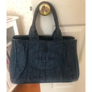 プラダ(PRADA)の【Temch様専用】PRADA ＣＡＮAPA デニムトート(ハンドバッグ)